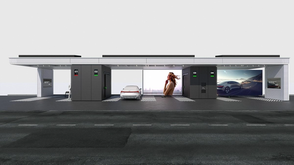 Audi Charging Hub : notre découverte de la station de recharge avec lounge premium