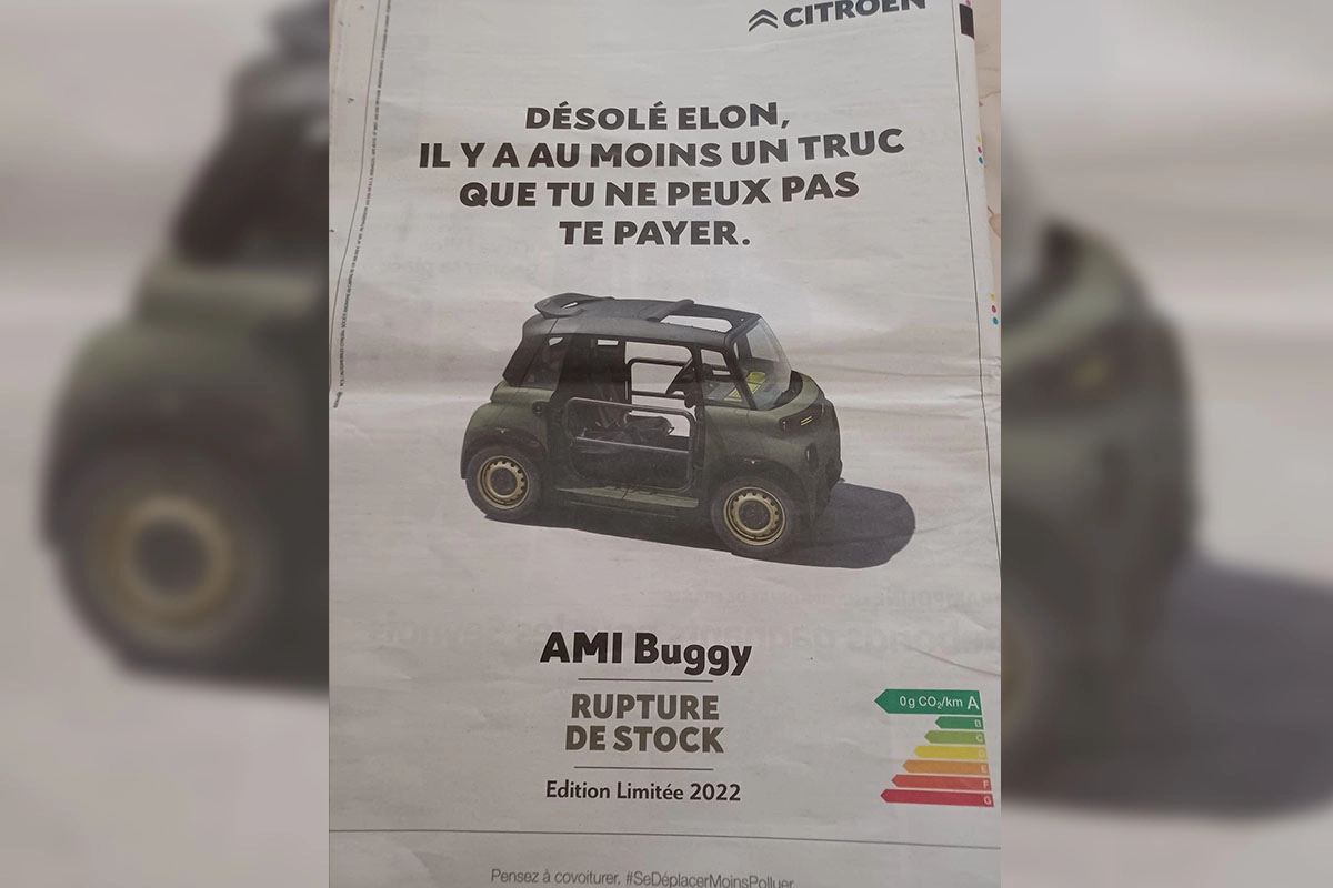 Citroën Ami Buggy : une élite impossible à acheter !
