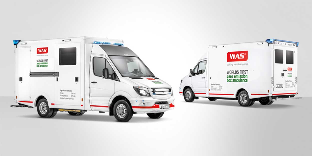 Une ambulance électrique pour les pompiers des Yvelines