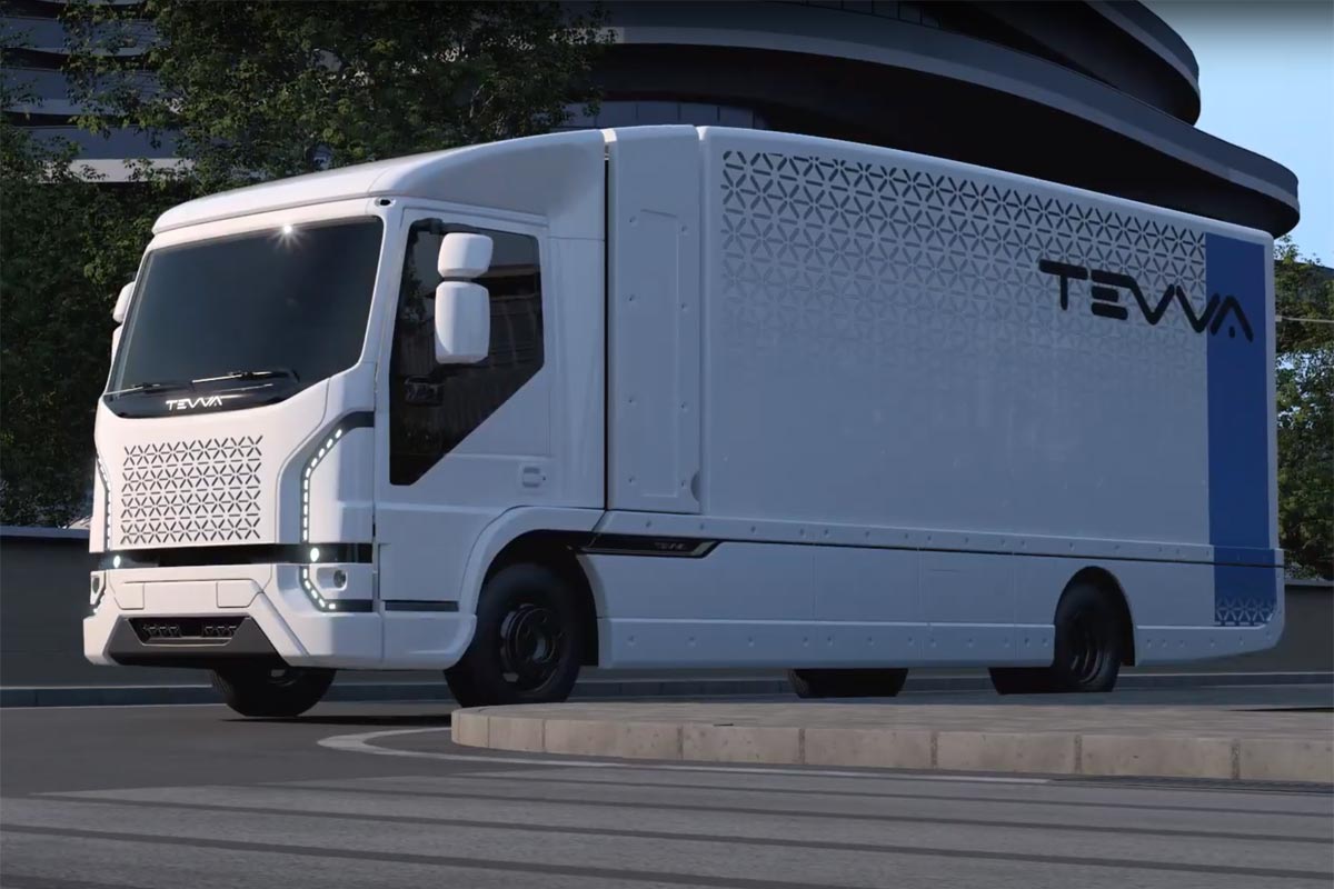 Tevva – Mise en production du premier camion électrique 7,5 tonnes britannique