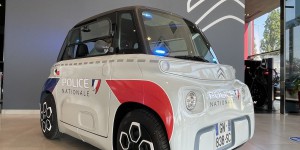 La Citroën Ami, le nouveau véhicule d’intervention pas rapide de la police française ?