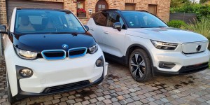 Témoignage – Le foyer tout électrique de Daniel avec une BMW i3 et une Volvo XC40