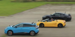 Vidéo – Regardez la MG 4 X-Power mettre une raclée à une Lamborghini Gallardo et une Nissan GT-R