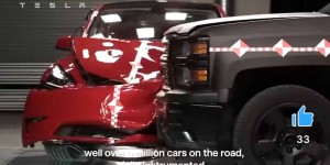 Tesla se lance dans la pub et mise sur la sécurité de ses voitures