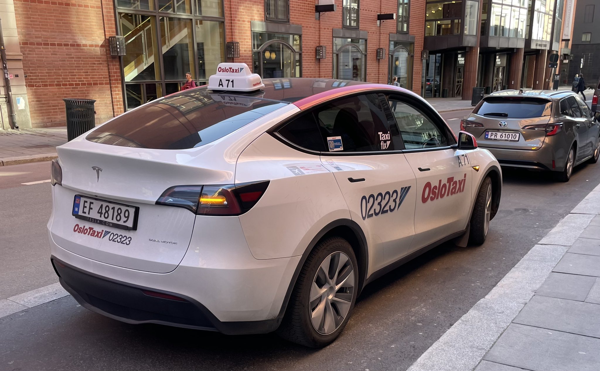 En Norvège, près de 90 % des taxis mis sur les routes en 2023 étaient électriques
