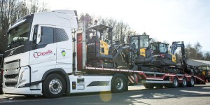 Transport routier : des pelles électriques Volvo livrées avec des camions électriques Volvo
