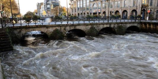 Inondations dans le Finistère en raison des grandes marées