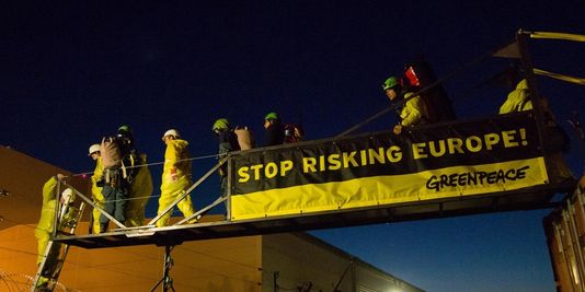 Les militants étrangers de Greenpeace reconduits hors de France