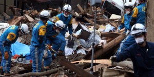 Japon : le bilan des glissements de terrain s'alourdit à 50 morts
