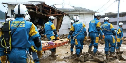 Japon : au moins 4 morts dans des glissements de terrain