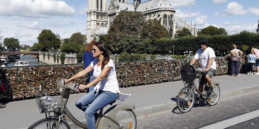 Les Franciliens se déplacent deux fois plus à vélo qu’il y a dix ans