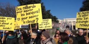 Climat : à Genève, les militants aussi démarrent leur année 2015
