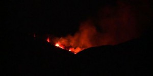 Ile de la Réunion : le piton de la Fournaise en éruption