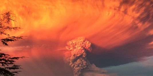 L'éruption du volcan Calbuco en images