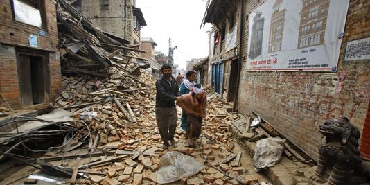 Le Népal en ruines secoué par une violente réplique de 6,7