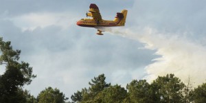 320 hectares de forêt détruits par un incendie en Gironde