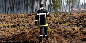 D’importants moyens toujours mobilisés contre l’incendie en Gironde