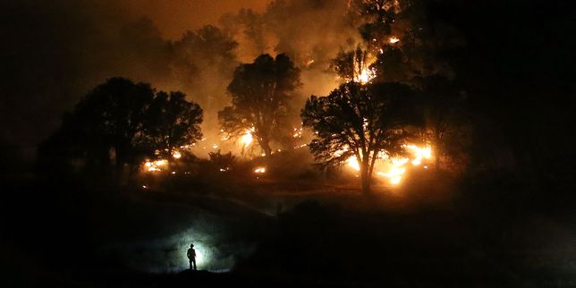 L’incendie géant « Rocky fire » fait frémir la Californie