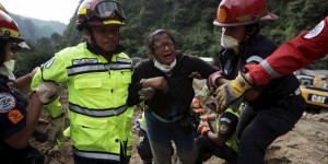Au Guatemala, le bilan d’un glissement de terrain s’alourdit