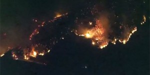 Images impressionnantes d’un incendie en Caroline du Sud