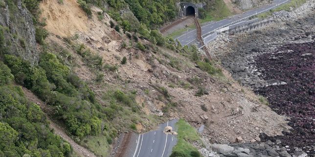 Après le séisme en Nouvelle-Zélande, les touristes évacués de Kaikoura
