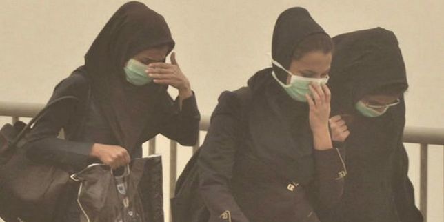 La ville d’Ahvaz, en Iran, étouffe sous les tempêtes de poussière