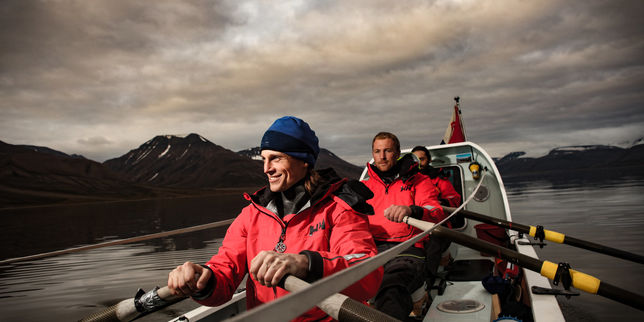 Une expédition de six rameurs dans l'océan Arctique brise des records