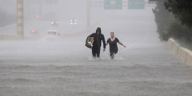Houston submergée par les pluies de Harvey