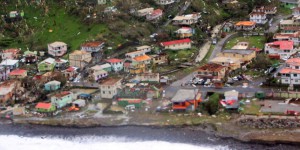 Ile de la Dominique : les ravages de l’ouragan vus du ciel