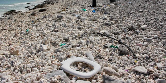 La décharge de plastique qui flotte dans le Pacifique fait trois fois la taille de la France