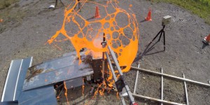 Des volcanologues fabriquent de la lave et reconstituent des « éruptions »