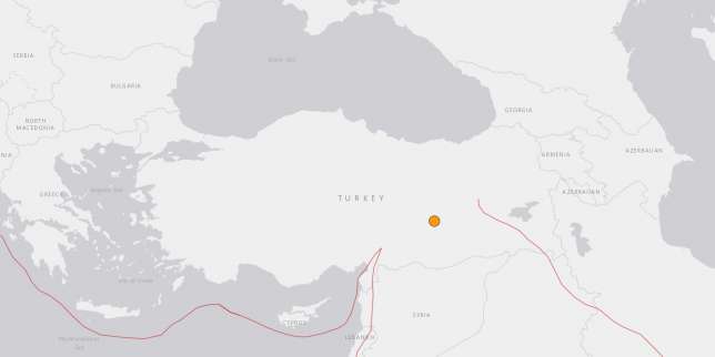 L’est de la Turquie frappé par un séisme meurtrier de magnitude 6,8