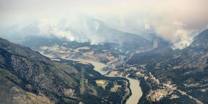 Vague de chaleur : des incendies dans l’ouest du Canada, un millier de personnes évacuées