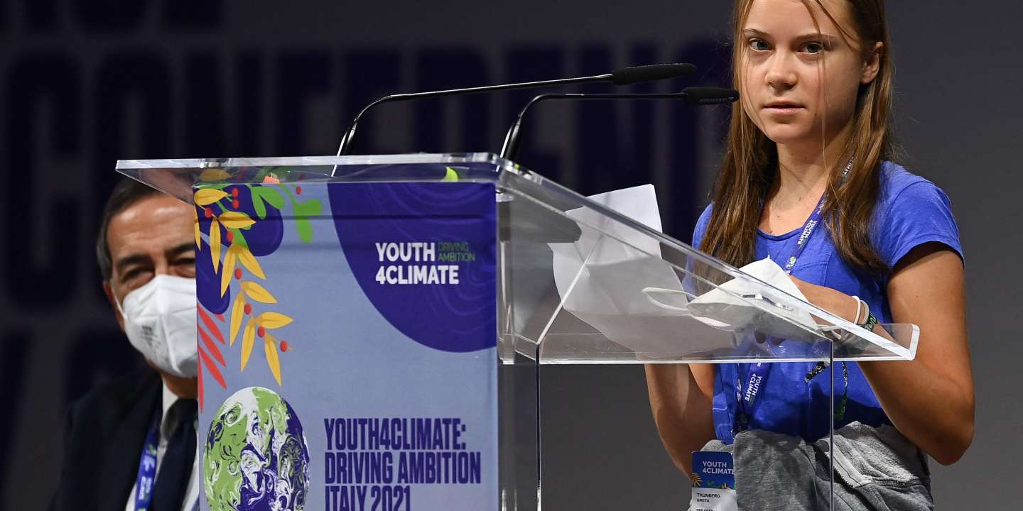 Greta Thunberg dénonce les « bla-bla-bla » de « nos soi-disant dirigeants » sur le climat