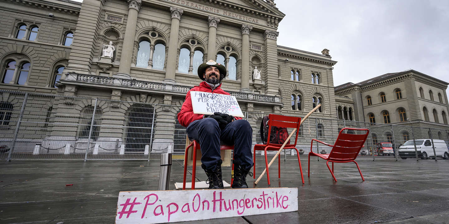 En Suisse, un père en grève de la faim conduit les députés à écouter le GIEC