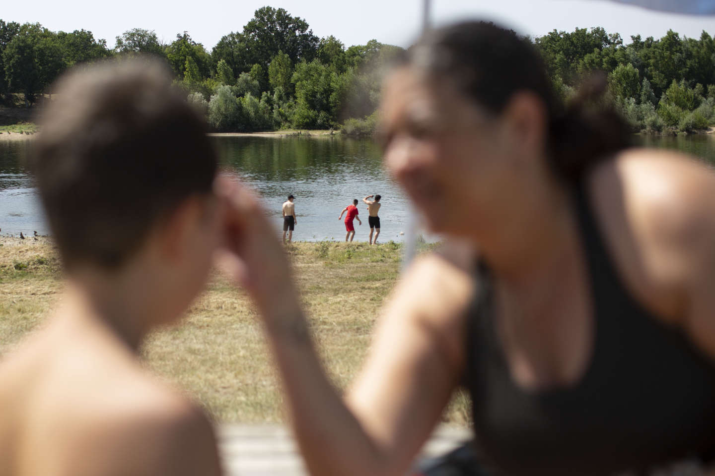 A midi, 35°C à l’ombre : un dimanche de canicule sur les bords de Loire