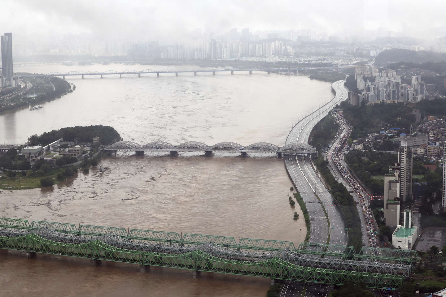 La Corée du Sud enregistre ses plus fortes pluies depuis cent quinze ans