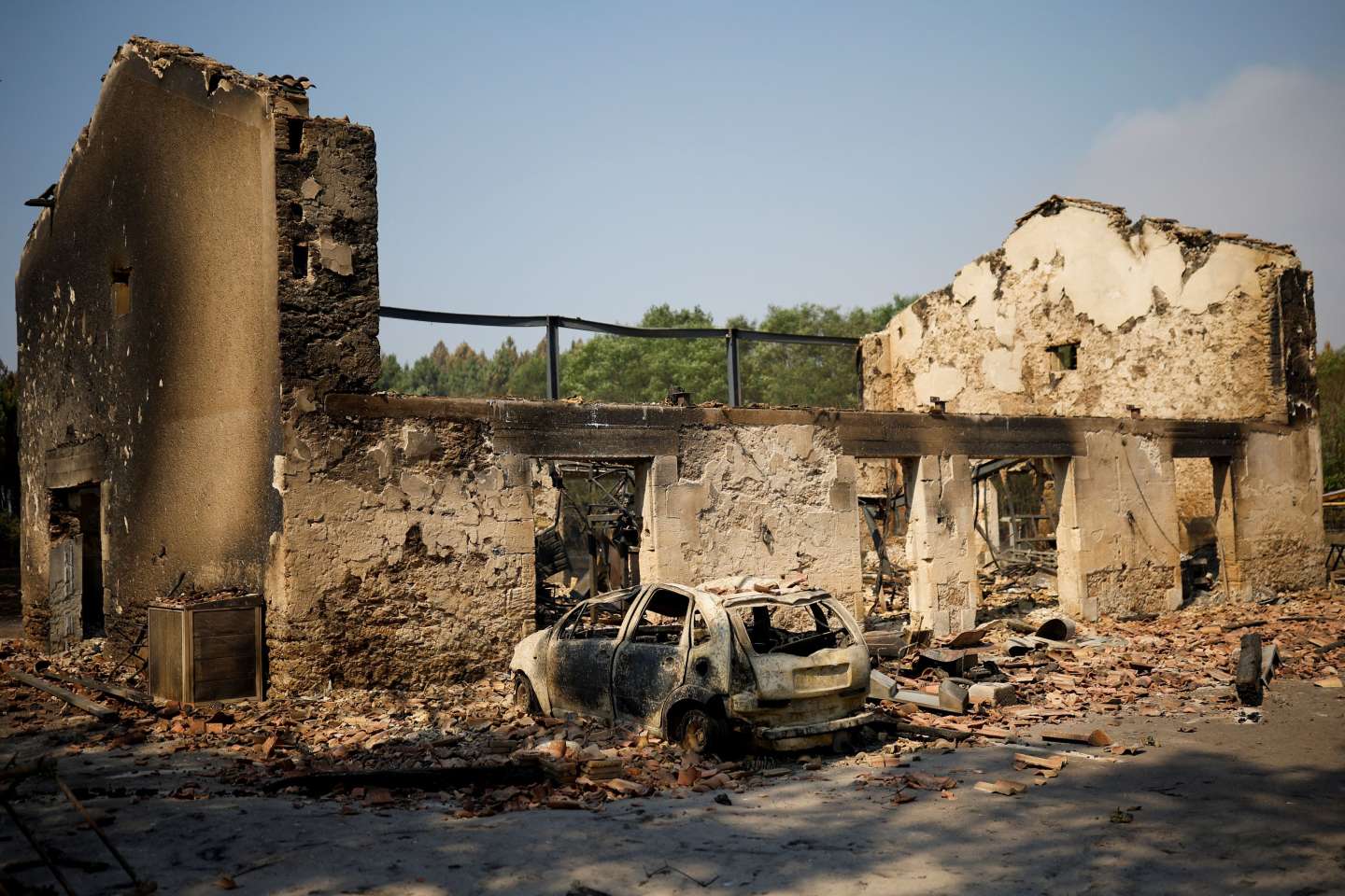 En Gironde, des habitants pris dans l’enfer des feux de forêt