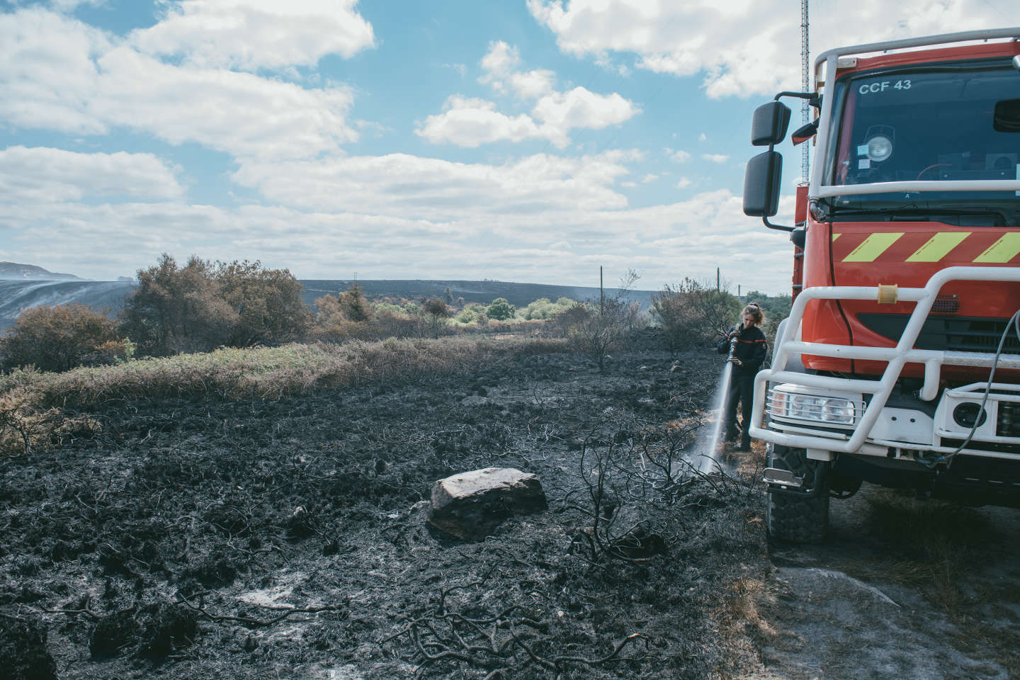 Incendies en Bretagne : plus de 300 hectares brûlés dans le Finistère et le Morbihan