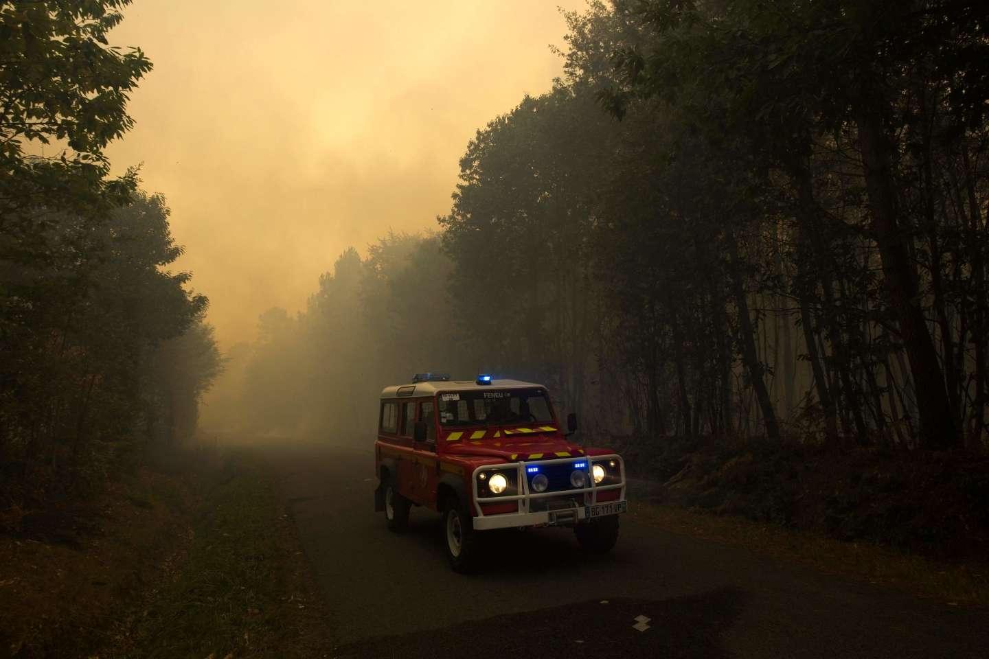 En Maine-et-Loire, un feu de forêt brûle plus de 1 200 hectares