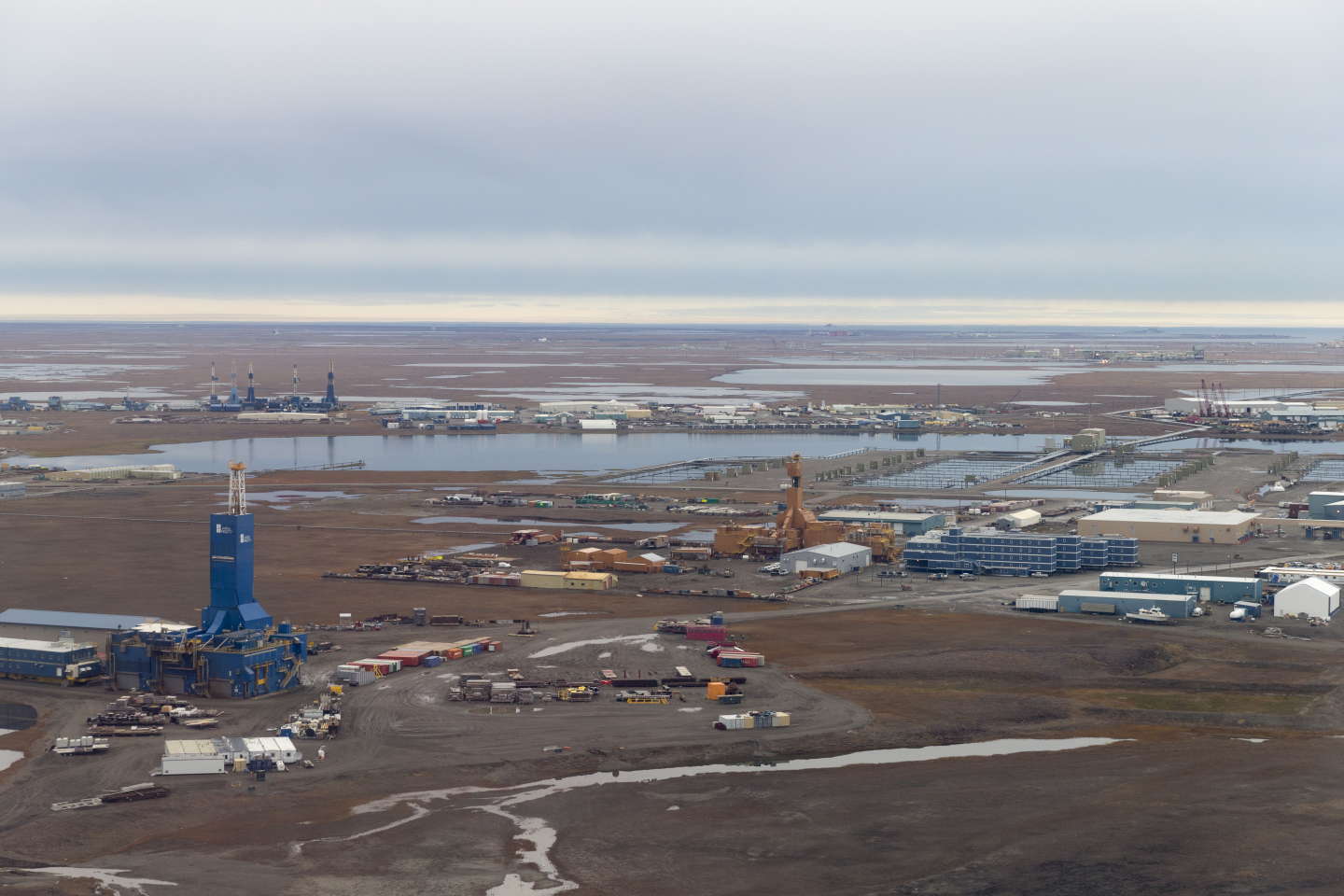 A Prudhoe Bay, en Alaska, les forçats du froid rêvent de gaz naturel pour remplacer le pétrole