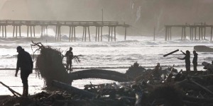 Après le déluge en Californie, tempête d’opinions sur le changement climatique