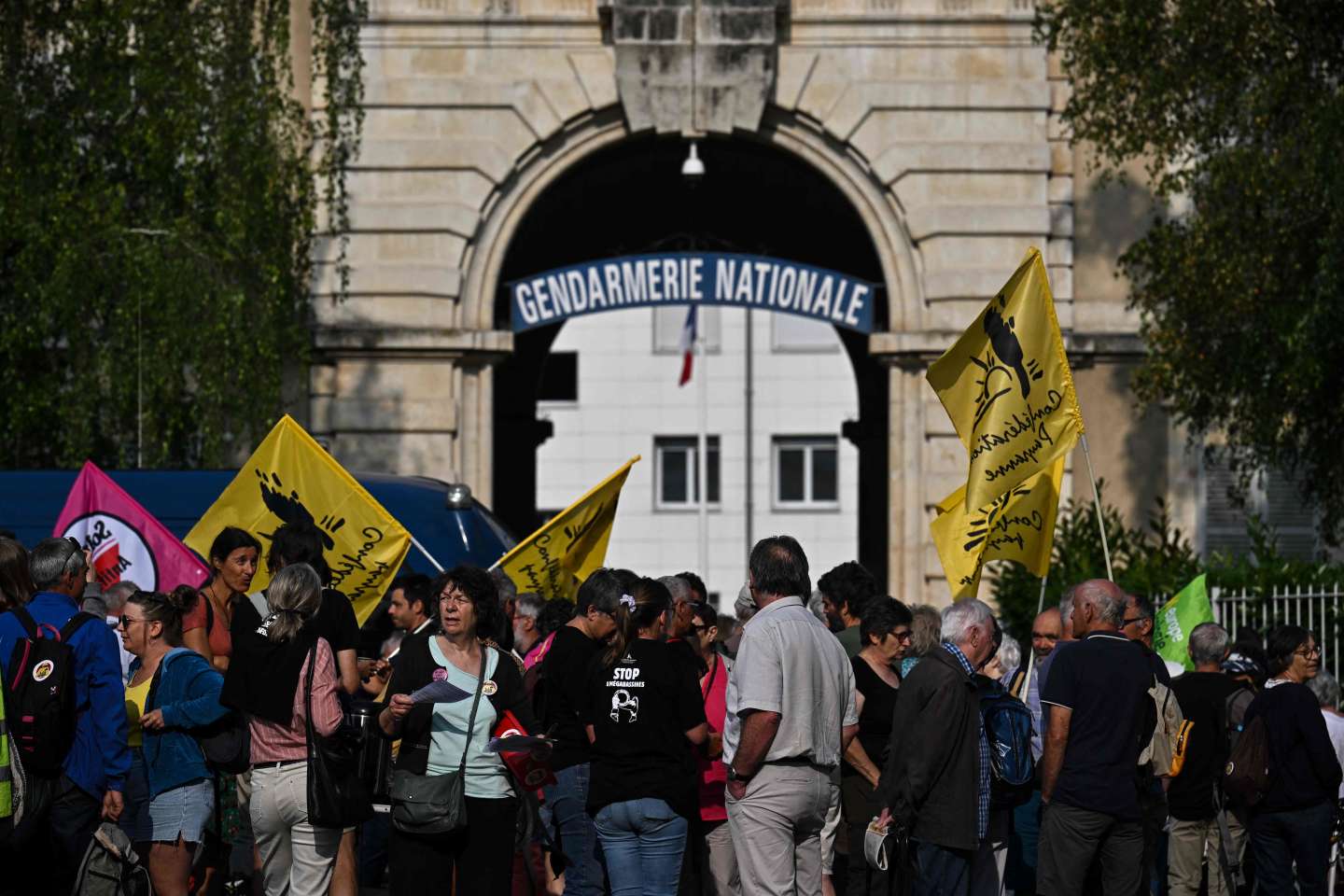 Manifestation interdite à Sainte-Soline : six organisateurs placés en garde à vue