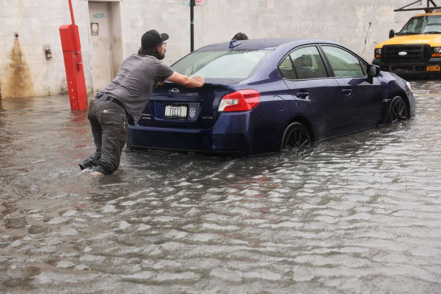 Les images des inondations à New York