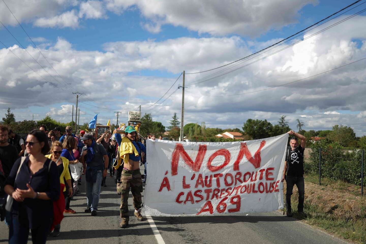 Projet d’autoroute A69 Toulouse-Castres : un week-end de mobilisation des opposants marqué par plusieurs incidents