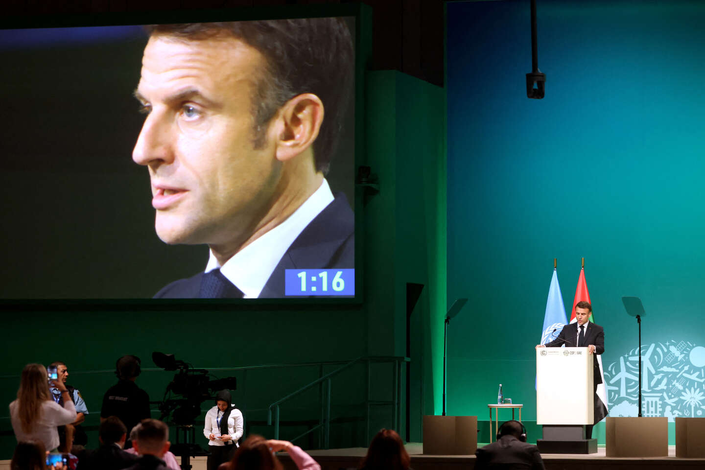 COP28 : Macron appelle les pays du G7 à « donner l’exemple » en renonçant au charbon avant 2030
