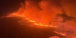 La nouvelle éruption volcanique en Islande en images