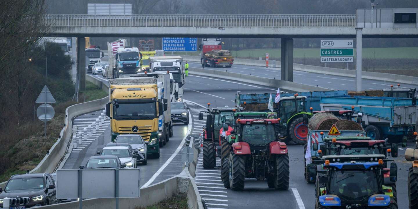 En direct, colère des agriculteurs : des manifestations toujours en cours dans la région Occitanie ; une agricultrice tuée dans un accident dans l’Ariège