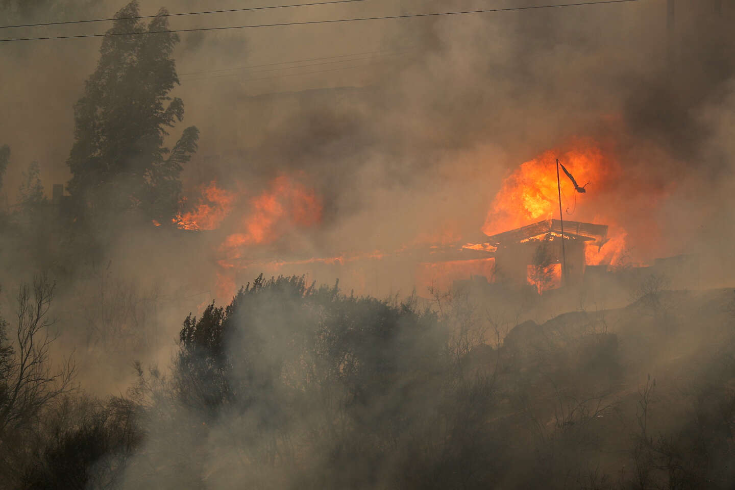 Chili : les incendies ont fait 112 morts, l’état d’exception décrété