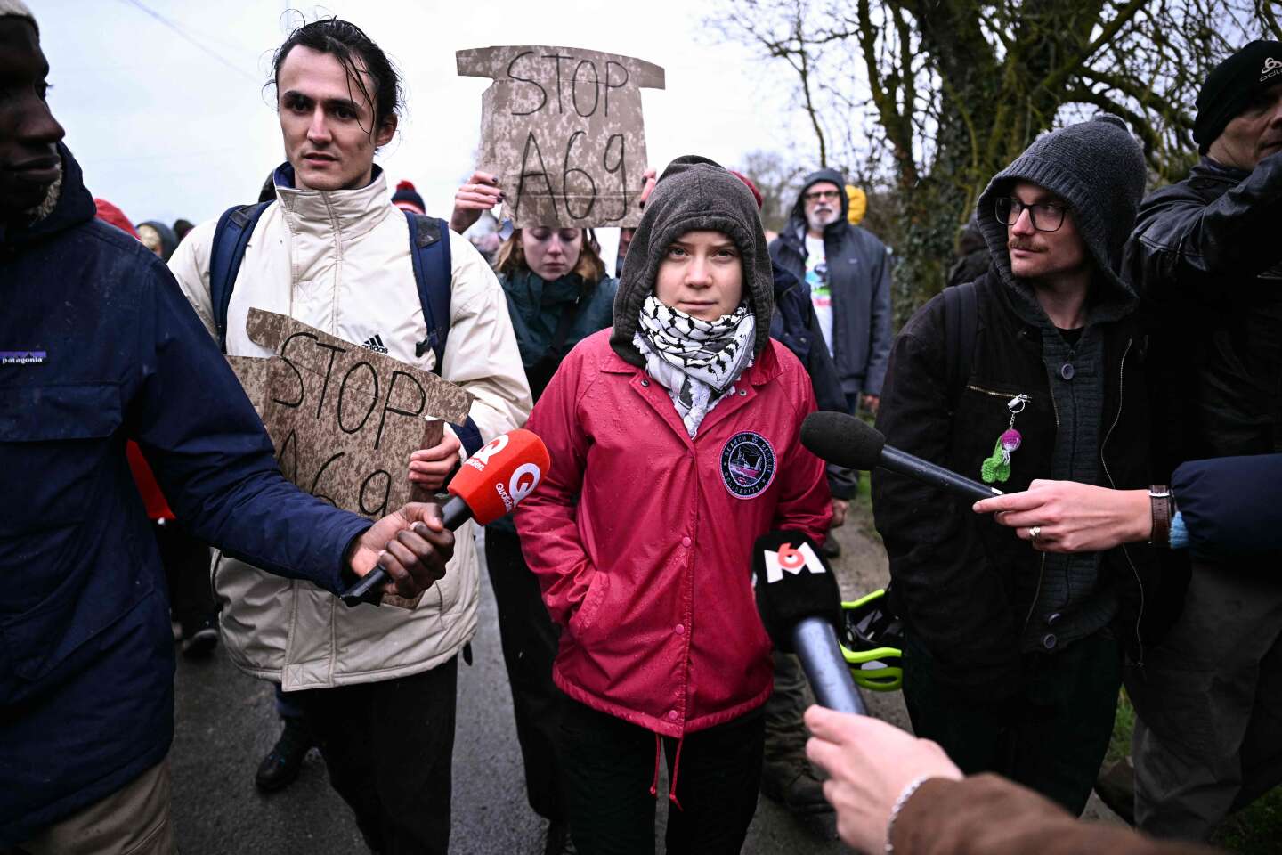 Dans le Tarn, le soutien de Greta Thunberg aux opposants à l’A69
